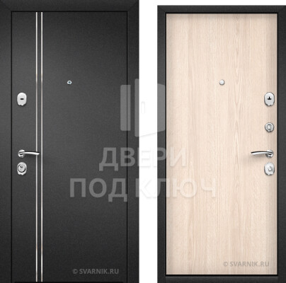 Железная дверь со скрытыми петлями в квартиру ДПК-12989