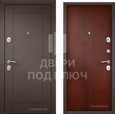 Входная дверь с внутренними петлями ДПК-13014