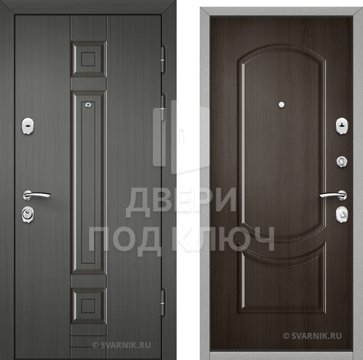 Входная усиленная дверь в дом ДПК-9214